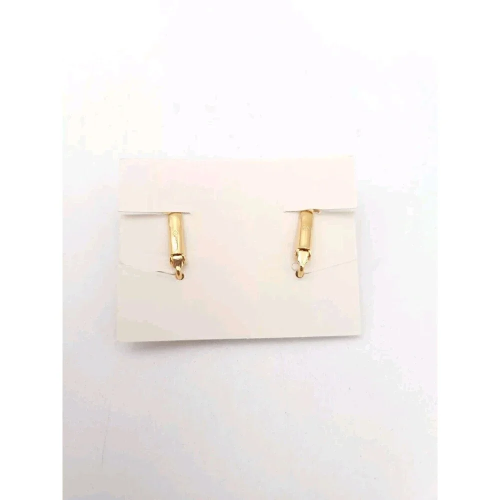 Clip On earrings Avon Anchors Aweigh Red‎ Gold Tone Nautical with Box Sailing